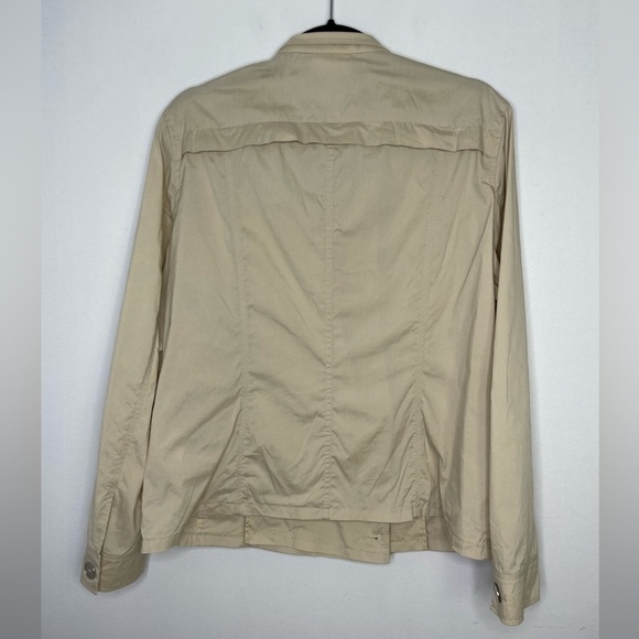 FRANK Walder cream double breasted lightweight jacket - Picture 8 of 8